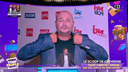 Cauet cherche l'amour sur des applis de rencontre selon Catherine Rambert