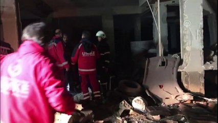 Binanın kazan dairesinde patlama (1) - HATAY