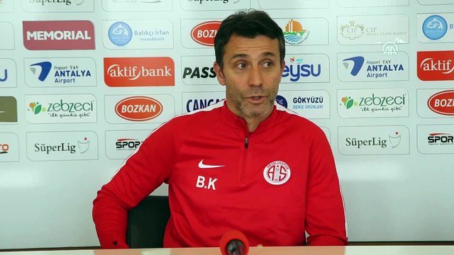 'Antalyaspor taraftarı, camiası ve kulübünün sabretmesi gerekir' - ANTALYA