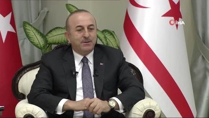 Lefkoşa) -Bakan Çavuşoğlu KKTC Basını ile Bir Araya Geldi