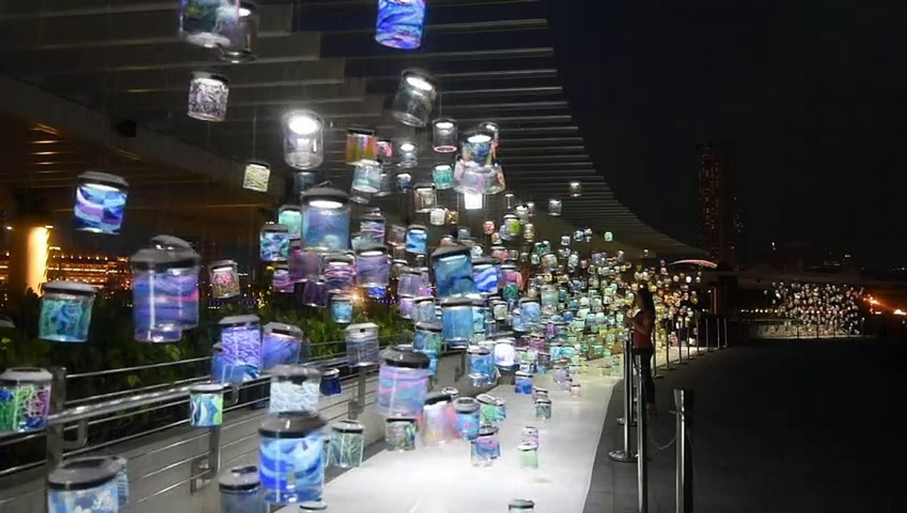 Luzes em Cingapura