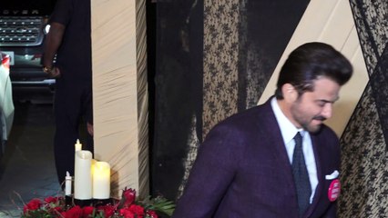 Anil Kapoor At Mukesh Bhatt's Daughter Sakshi's Reception | Filmibeat