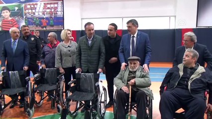 Jandarmadan engellilere anlamlı yardım - ÇORUM