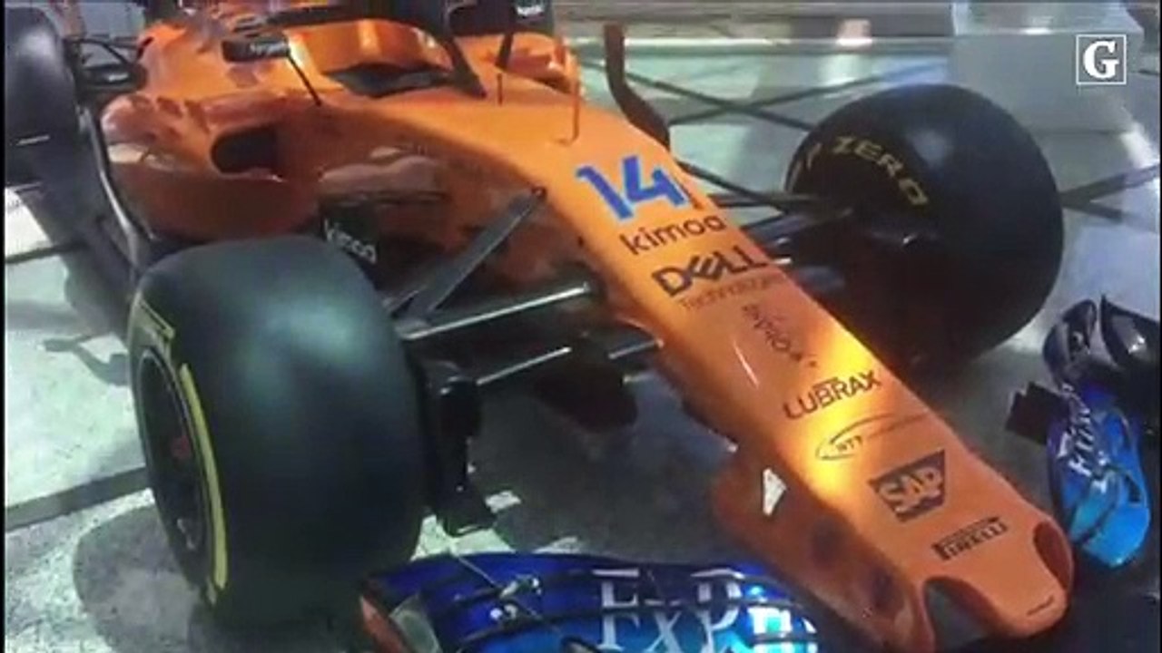 Exposição carro F1