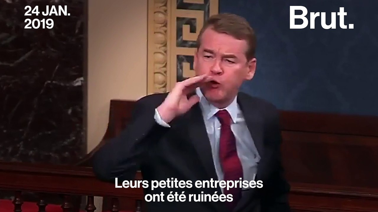 Shutdown : un sénateur démocrate s'en prend à T...
