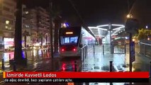 İzmir'de Kuvvetli Lodos