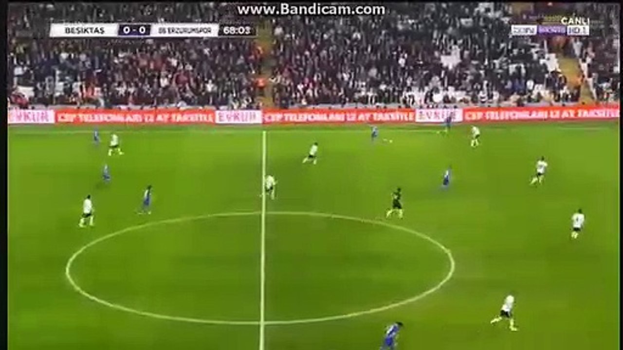 Dorukhan Toköz  Own Goal HD - Besiktas 0-1 Erzurumspor 25.01.2019