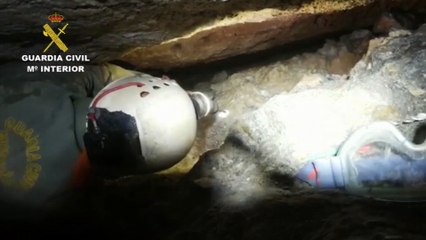 Rescate de Julen: Ejemplo de microvoladura por los equipos de la Guardia Civil (aviso vídeo con ruidos fuertes)