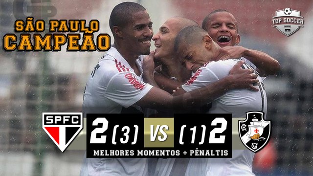 São Paulo 2 (3 x 1) 2 Vasco - Melhores Momentos + Pênaltis (HD) Copa São Paulo 25/01/2019