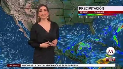 El clima para mañana 26 de enero, con Pamela Longoria