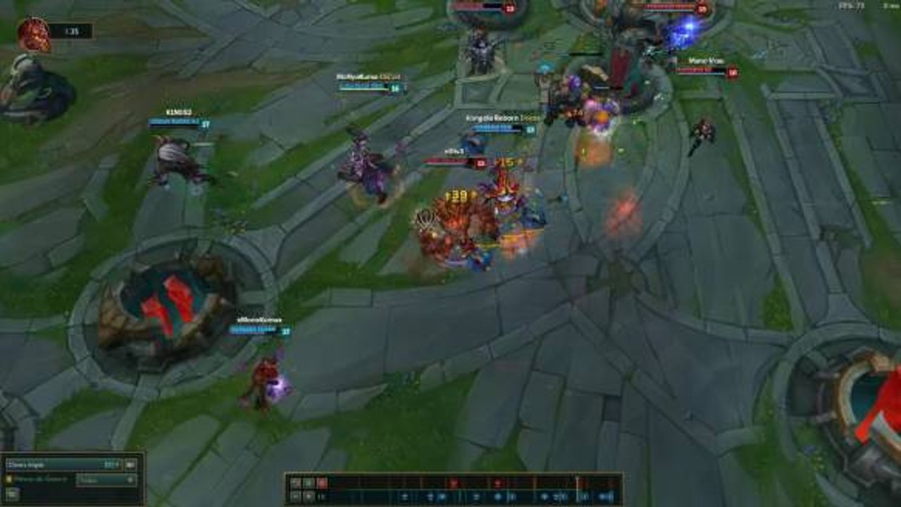 xMonoKumax 1v5 Twisted Fate play, almost Pentakill