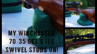 My Winchester 70-35 Gets Its Swivel Studs On!