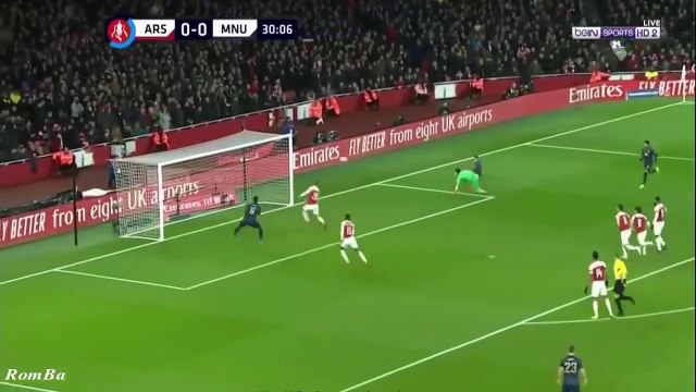 ملخص اهداف مانشستر يونايتد وارسنال 3-1 مباراه الجنون - جنون الشوالي - 25-1-2019