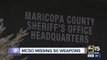 MCSO missing 50 weapons