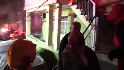 Isınmak için kullanılan sobanın tüpü patladı - İZMİR