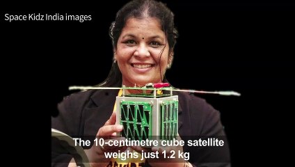 India launches pint-sized satellite designed by students