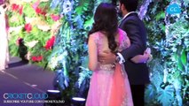 Dhoni Dada Sachin Rohit & many Cricketers at Virat Anushka Reception !! HD VIDEO (1)