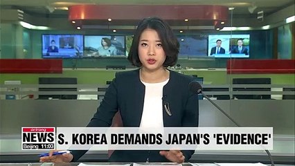 Download Video: Defense Ministry demands Japan's evidence for denying its low-altitutde flight claim