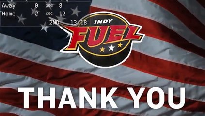 ECHL Fort Wayne Komets 0 at Indy Fuel 5