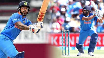 India Vs Australia 2nd ODI: Rohit sharma and shikhar Dhawan scores fifties | वनइंडिया हिंदी