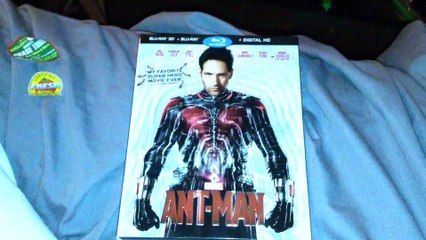 Ant-Man 3D/Blu-Ray/Digital HD Unboxing