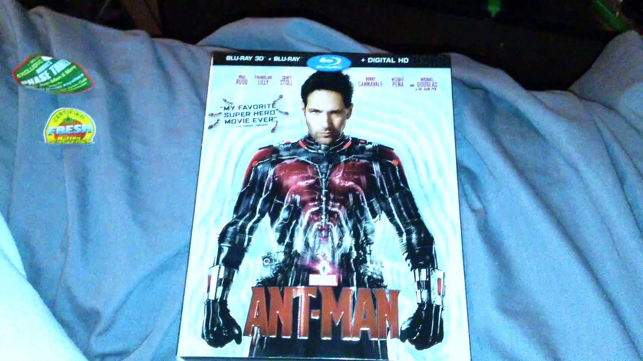 Ant-Man 3D/Blu-Ray/Digital HD Unboxing