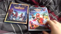 Guardians of the Galaxy 3D/Blu-Ray/Digital HD & Power Rangers Super Megaforce Vol. 1:  Earth Fights Back DVD Unboxings