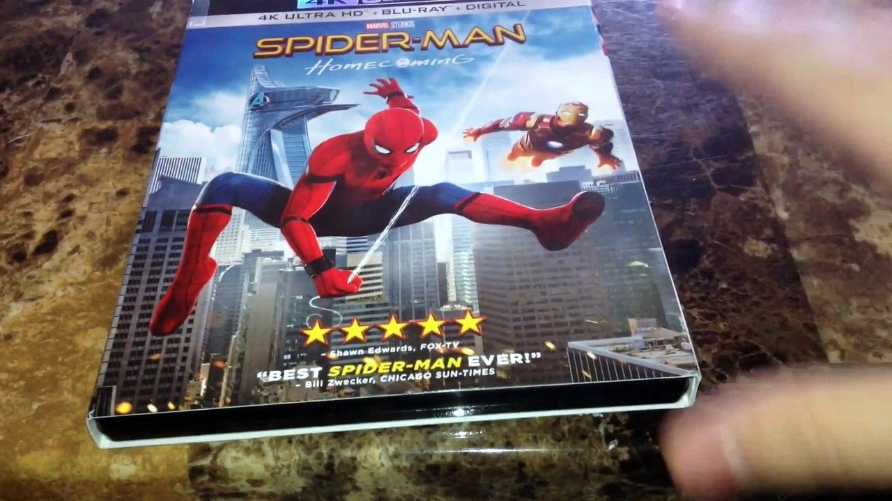 Spider Man: Homecoming 4K/Blu-Ray/Digital HD Un...