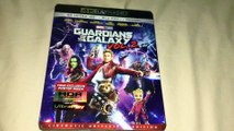 Guardians of the Galaxy Vol. 2 4K/Blu-Ray/Digital HD Unboxing
