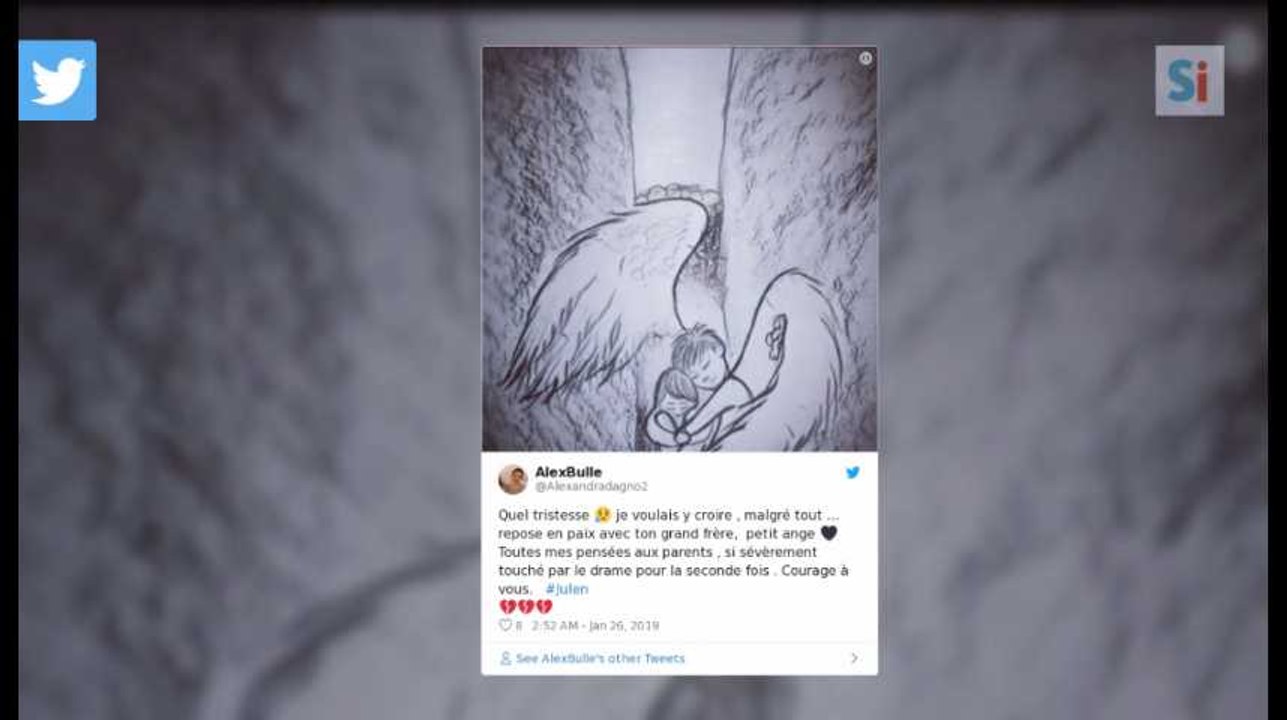 Les hommages au petit Julen se multiplient suite à l'annonce du décès de ce garçon de 2 ans, tombé dans un puits en Espagne