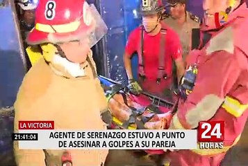 Municipalidad de La Victoria despidió a sereno que intentó matar a su pareja