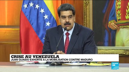 Au Venezuela, Juan Guaido appelle à une "grande mobilisation" la semaine prochaine