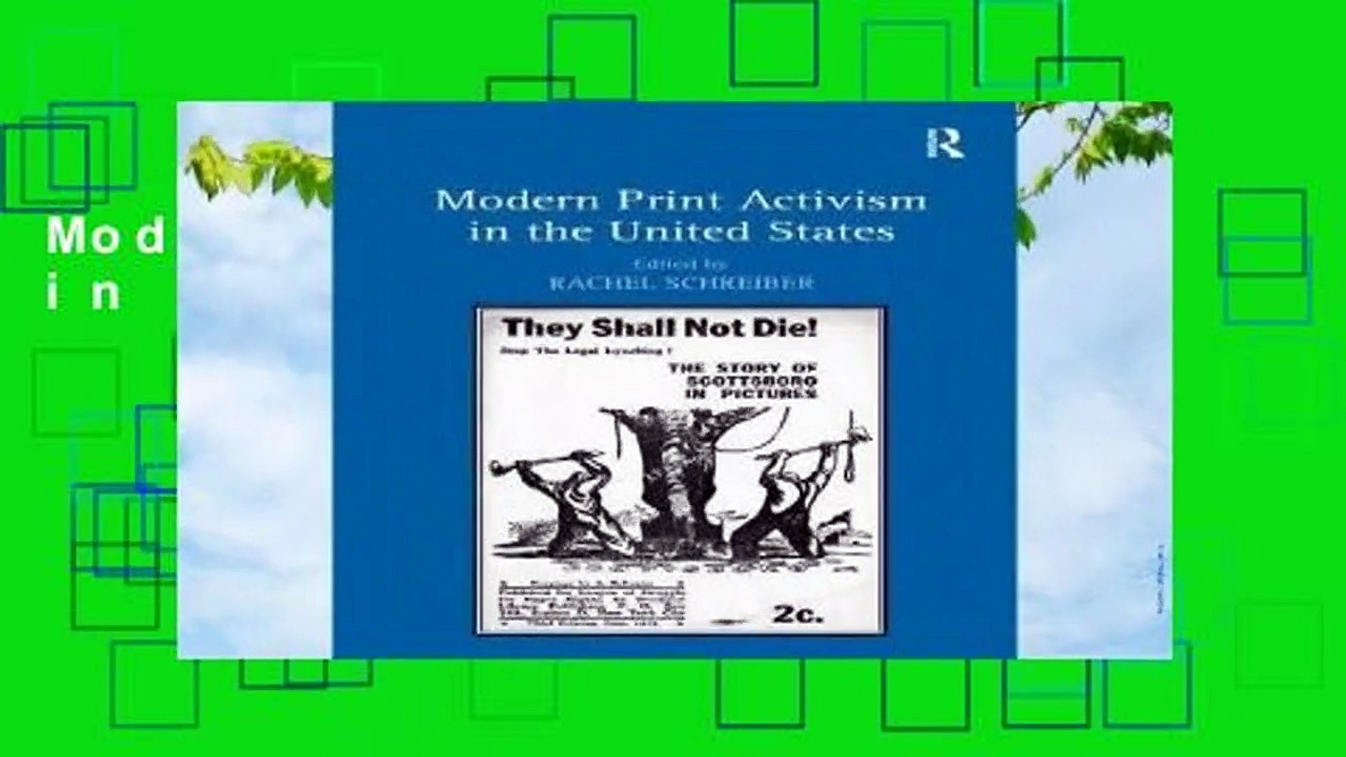 Modern Print Activism in the United States
