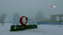 Kars'ta yoğun sis ve soğuk hava etkili oluyor