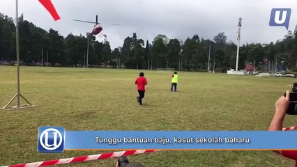 Peti undi pertama tiba di SMK Sultan Ahmad Shah