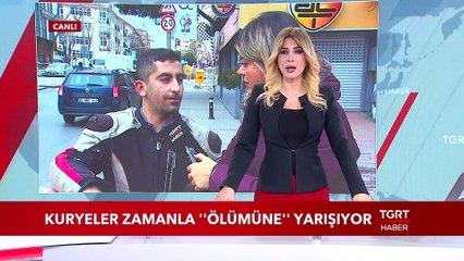 Kuryeler Zamanla 'Ölümüne' Yarışıyor