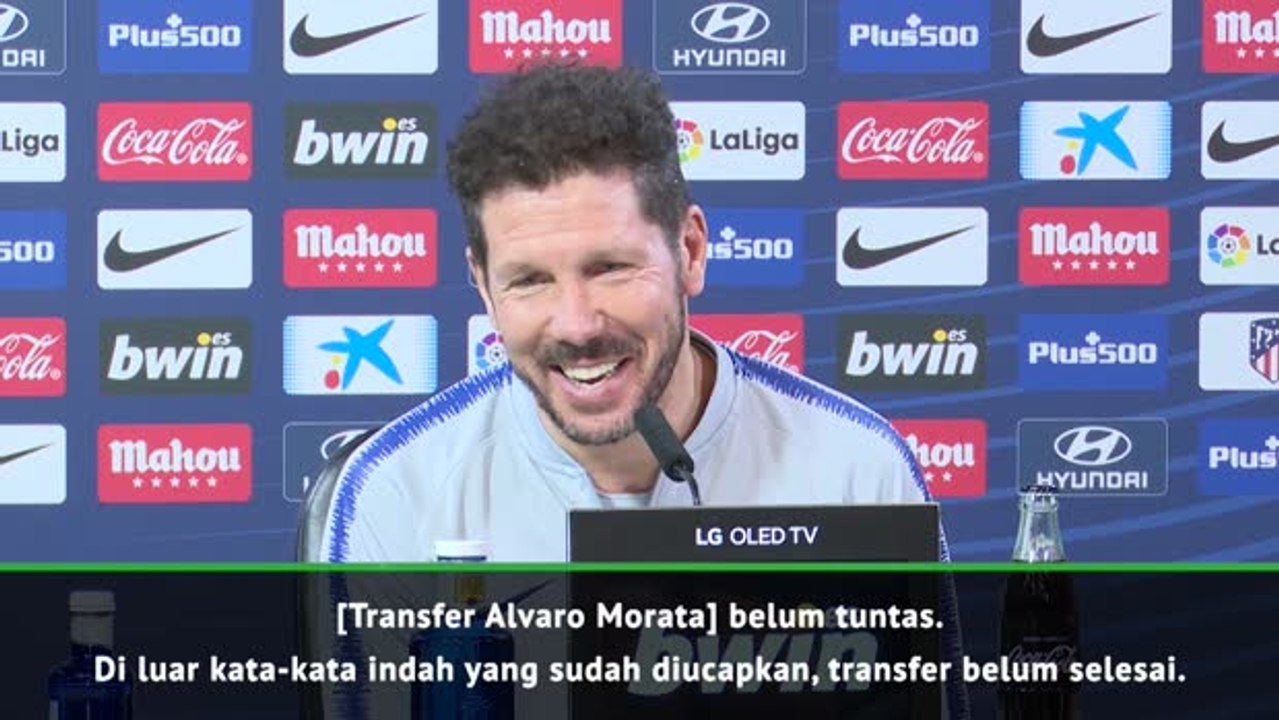 Morata Sedikit Lagi, Tapi Belum Tuntas - Simeone
