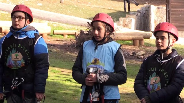 Gençlik kampıyla eğlenceli yarıyıl tatili - GAZİANTEP