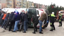 Samsun'da Ambulans ile Otomobil Çarpıştı: 6 Yaralı