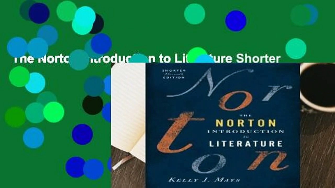 The Norton Introduction to Literature Shorter