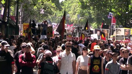 'Avustralya Günü' protesto edildi - MELBOURNE