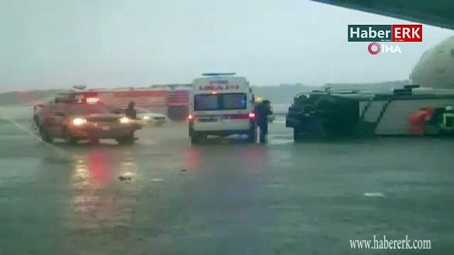 Antalya Havalimanı’nda hortum: 11 yaralı