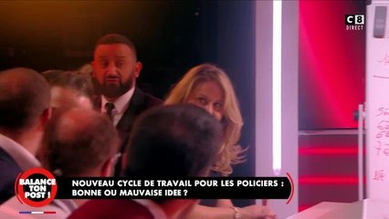 Les larmes d'un policier sur le plateau de Balance ton Post