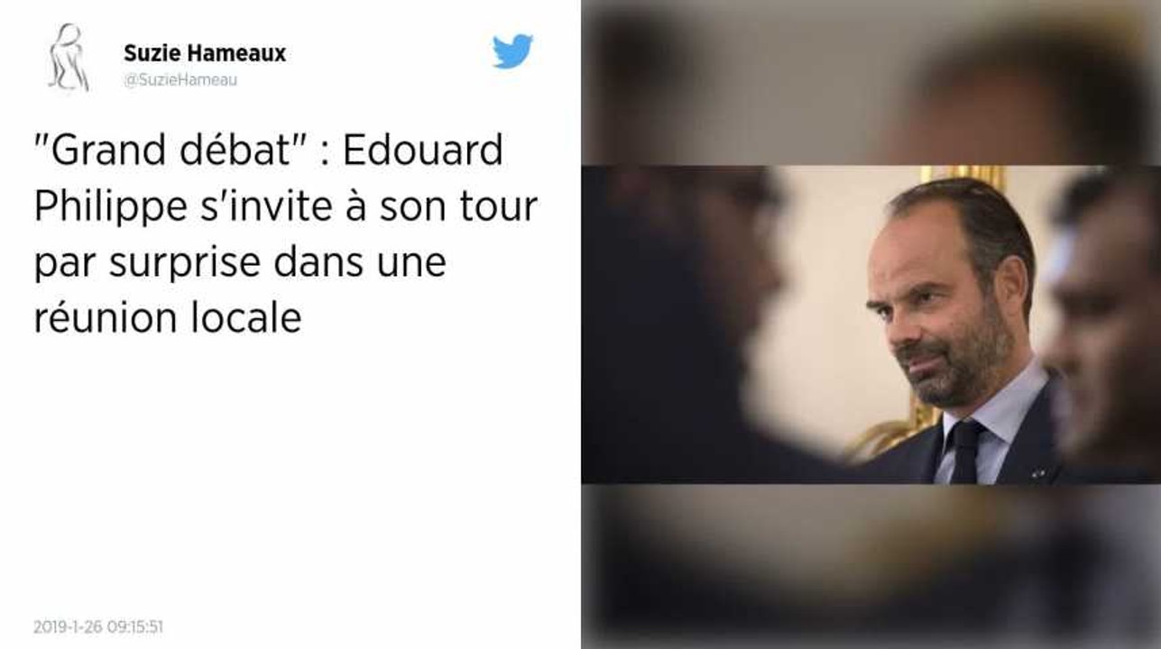 Grand débat. Après Emmanuel Macron, Édouard Phi...