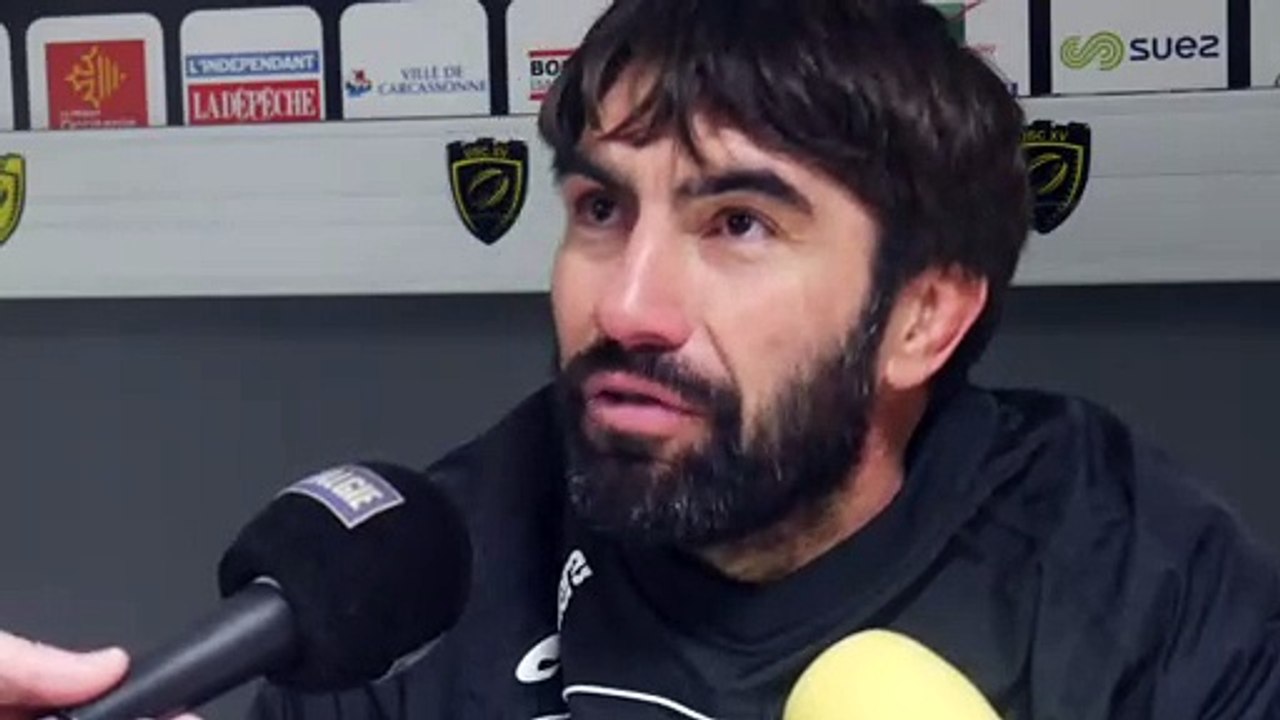 Itw J-F Dubois : Carcassonne 5-20 USM - 2018/19 - J#19