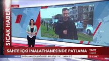 Büyükçekmece'deki Sahte İçki İmalathanesinde Patlama!