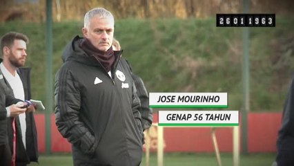 Born This Day - Jose Mourinho Genap 56 Tahun