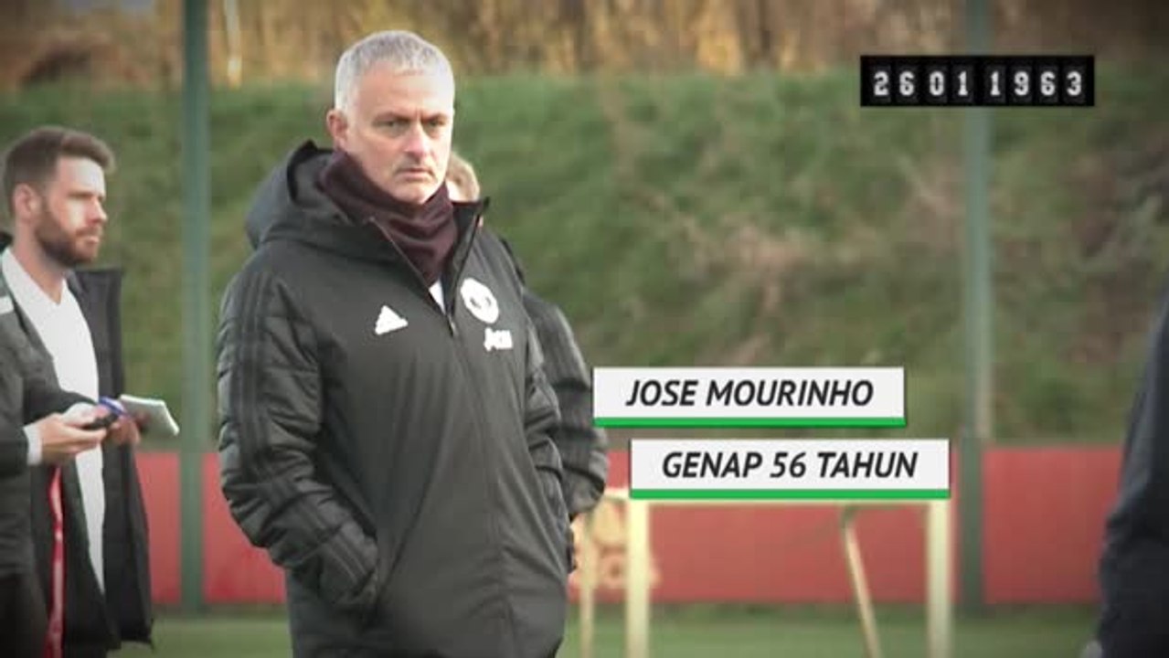 Born This Day - Jose Mourinho Genap 56 Tahun