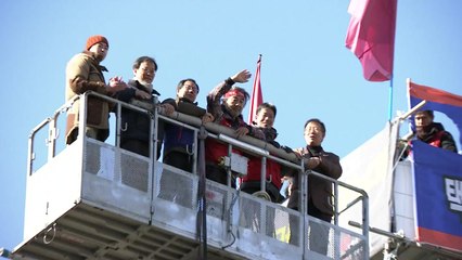 '택시 월급제' 고공농성 510일 만에 해결 / YTN