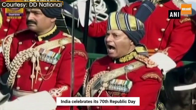 Watch: Traditional 21-gun salute at Republic Day parade